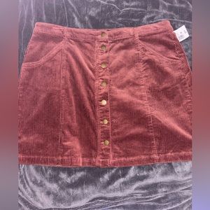 Brand new forever 21 corduroy skirt